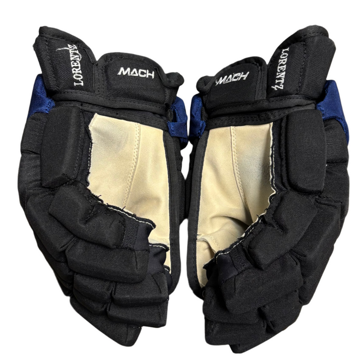 Bauer Supreme Mach - Pro Stock Hockey Gloves - Toronto Maple Leafs (Drew House) - SL - Used