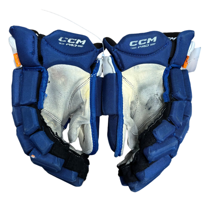 CCM Jetspeed FT1 Pro Stock Hockey Gloves - Toronto Maple Leafs - Used