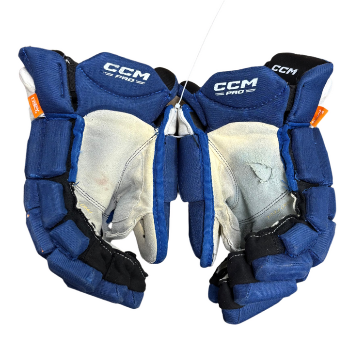 CCM Jetspeed FT1 Pro Stock Hockey Gloves - Toronto Maple Leafs - Used