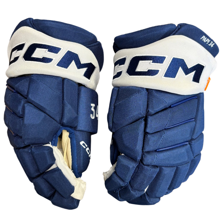 CCM Jetspeed FT1 - Toronto Maple Leafs - Pro Stock Hockey Glove - Auston Matthews - 2024/2025