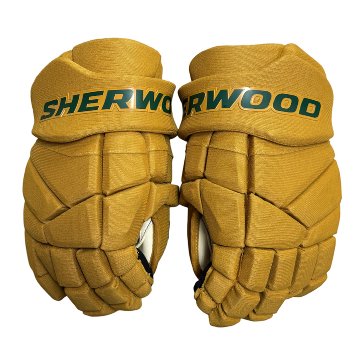 Sherwood Rekker Morph 1 - Pro Stock Hockey Gloves - Minnesota Wild Winter Classic