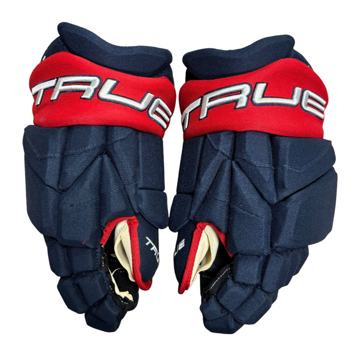 True Catalyst 9X Pro - Columbus Blue Jackets - Pro Stock Hockey Gloves - FTF