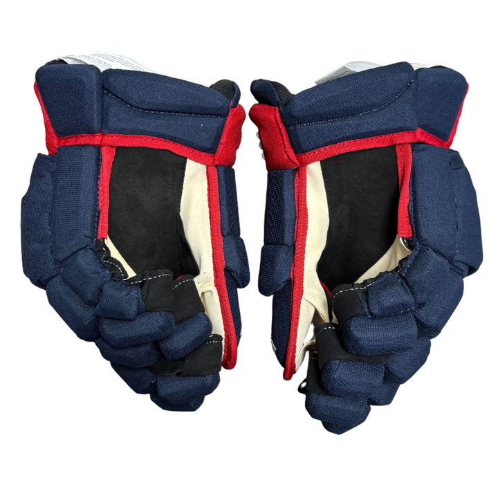 True Catalyst 9X Pro - Columbus Blue Jackets - Pro Stock Hockey Gloves - FTF