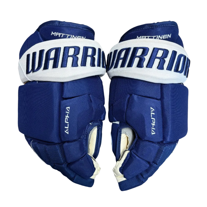 Warrior Alpha DX - Toronto Maple Leafs - Pro Stock Hockey Glove - NM