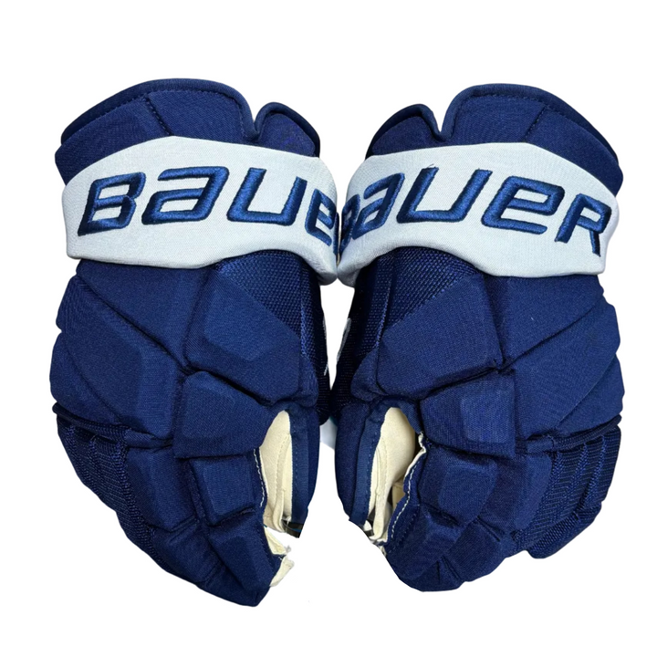 Bauer Vapor Hyperlite - Toronto Maple Leafs - Pro Stock Hockey Gloves - KC