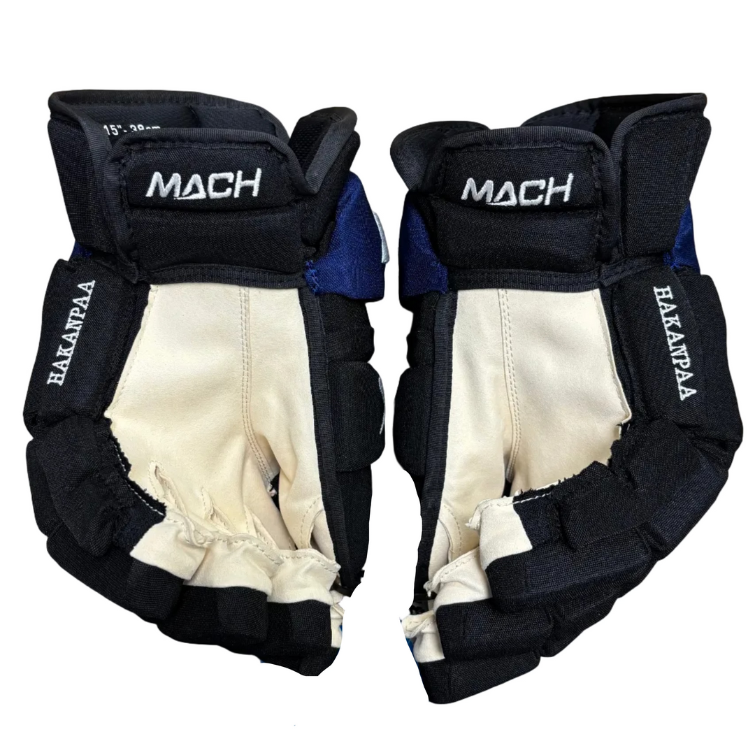 Bauer Supreme Mach - Pro Stock Hockey Gloves - Toronto Maple Leafs (Drew House) - JH