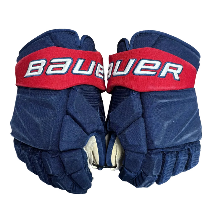 Bauer Vapor Hyperlite - Pro Stock Hockey Gloves - Oshawa Generals