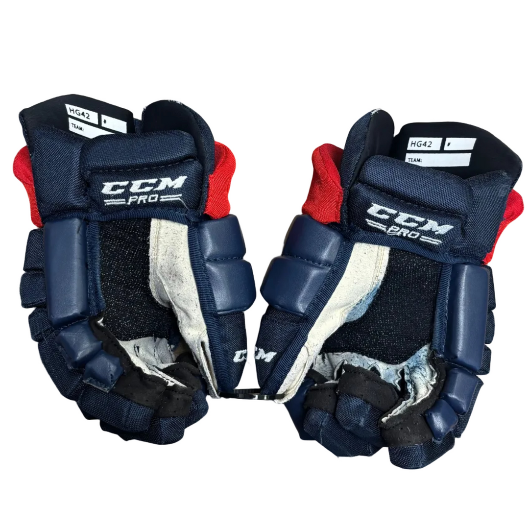 CCM HG42 - Pro Stock Hockey Glove - Oshawa Generals