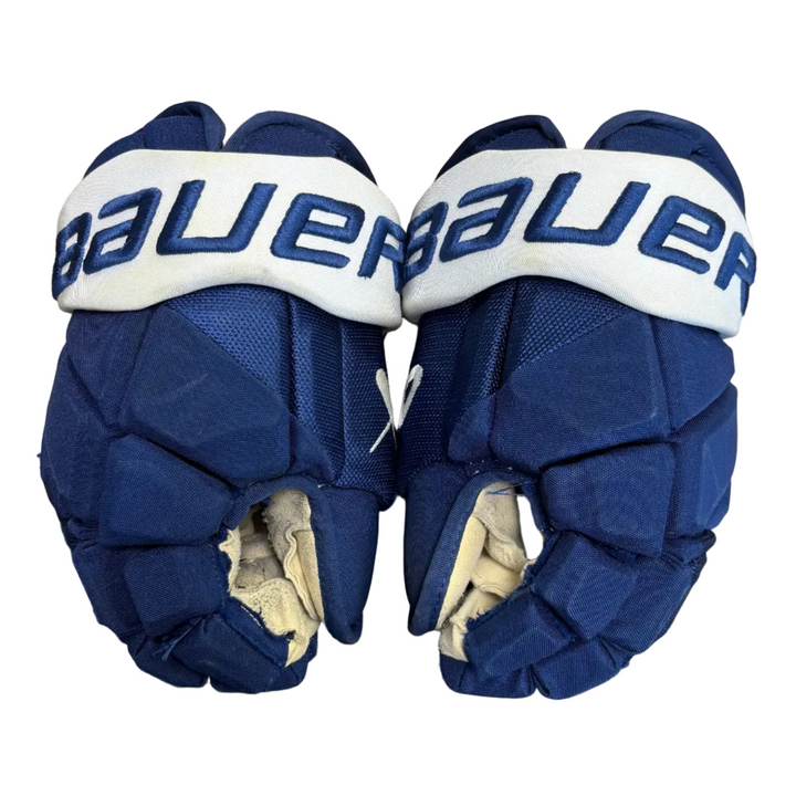 Bauer Vapor Hyperlite - Toronto Maple Leafs - Pro Stock Hockey Gloves - SB