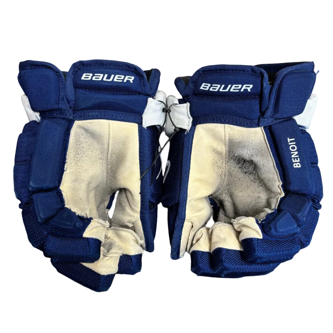 Bauer Vapor Hyperlite - Toronto Maple Leafs - Pro Stock Hockey Gloves - SB