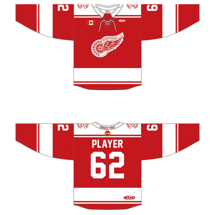 Schomberg Red Wings Team Jerseys 2026 (2 Pack)