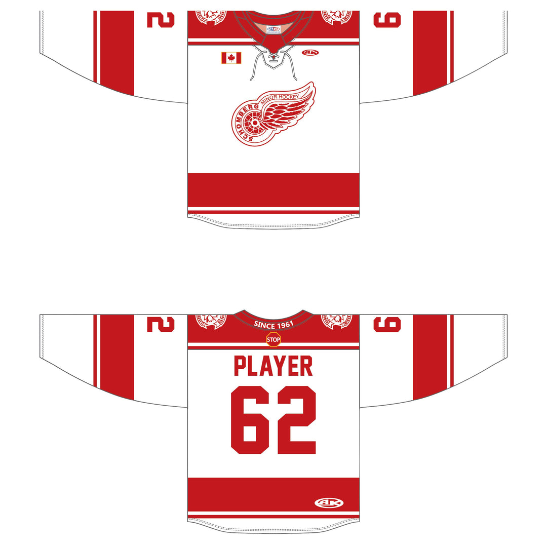 Schomberg Red Wings Team Jerseys 2026 (2 Pack)