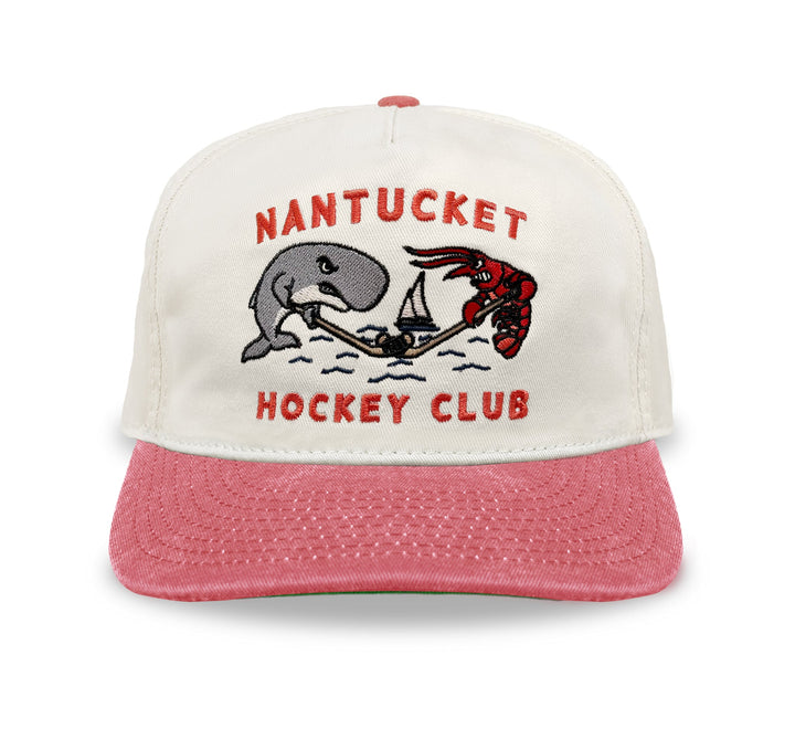 Celly Hockey Co. - Nantucket Faceoff Snapback: Cream