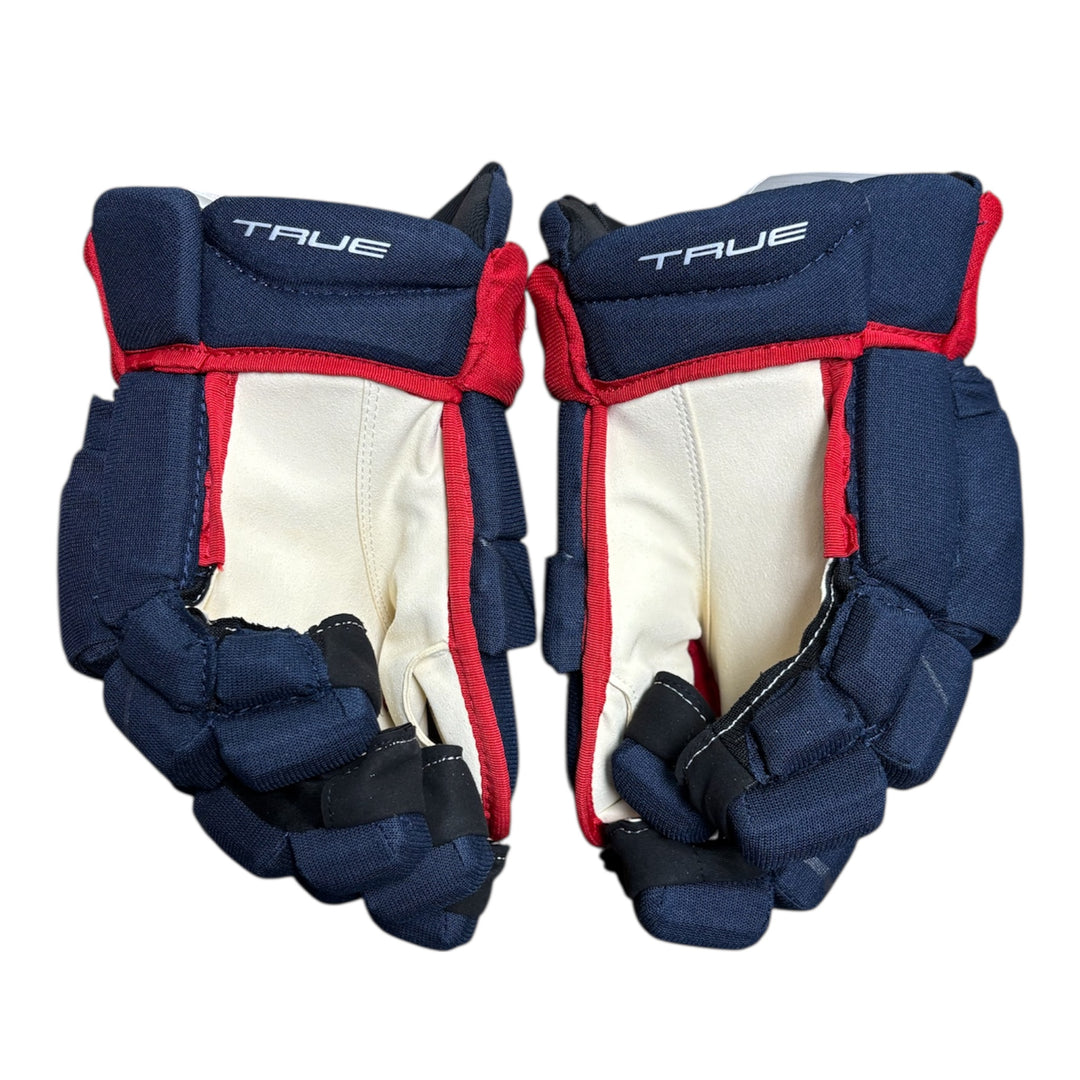 True Catalyst 9X Pro - Columbus Blue Jackets - Pro Stock Hockey Gloves - JD