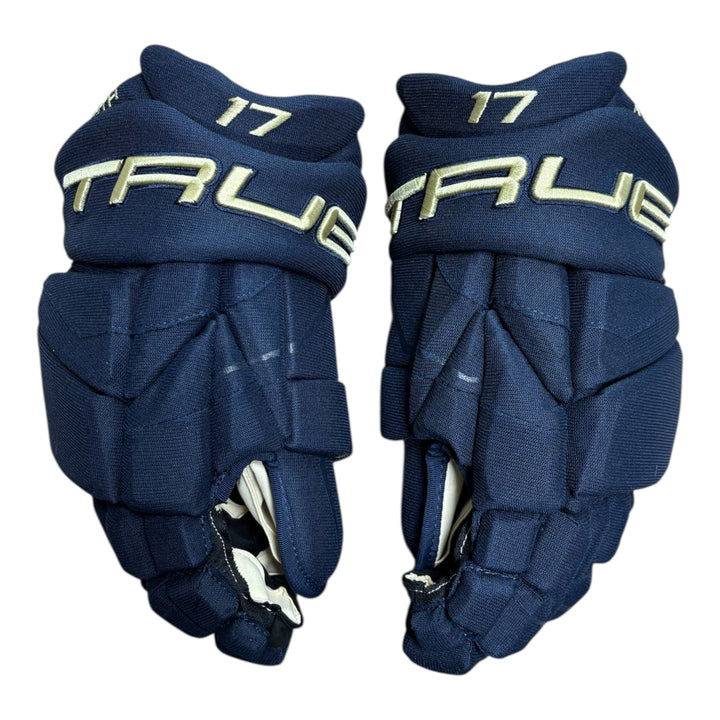 True Catalyst 9X Pro - Columbus Blue Jackets - Pro Stock Hockey Gloves - JD - Alt