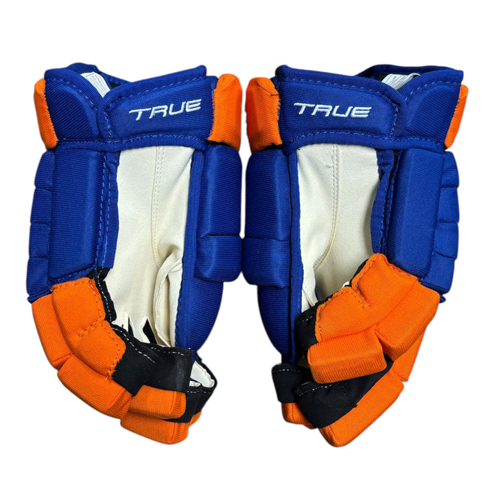 True 4-Roll Pro - New York Islanders - Pro Stock Hockey Gloves