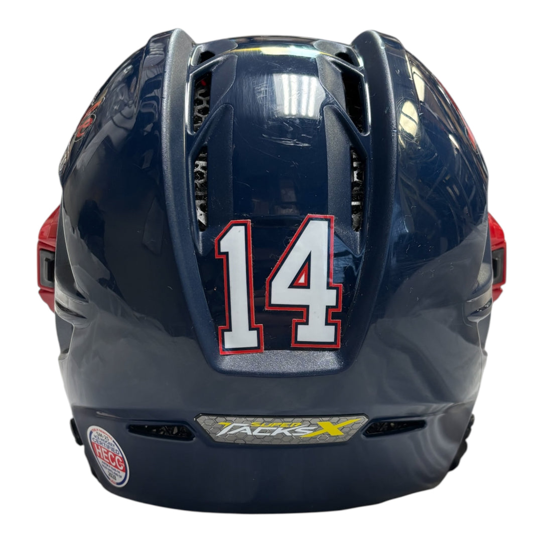 CCM Super Tacks X - Pro Stock Hockey Helmet - Oshawa Generals