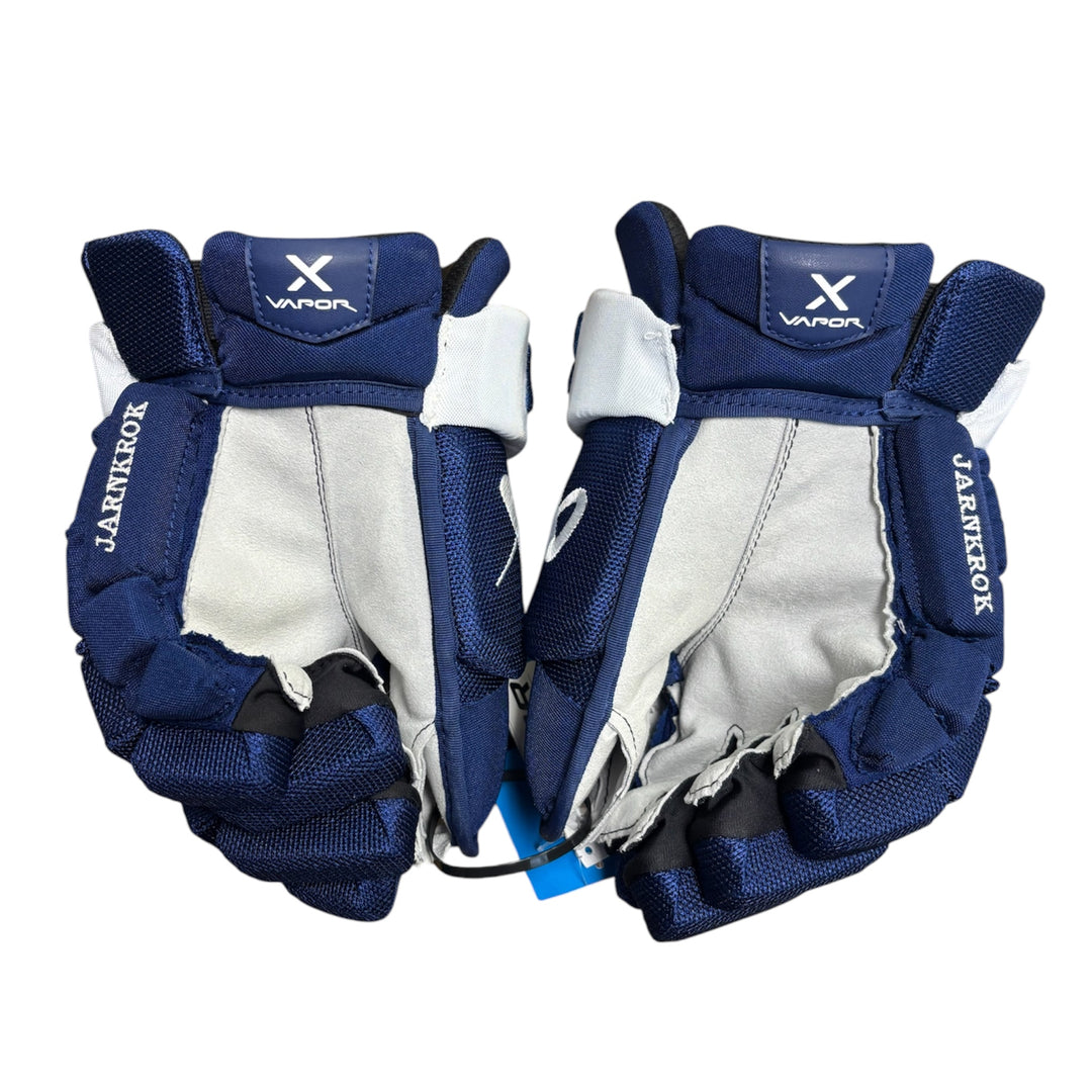 Bauer Vapor Hyperlite - Toronto Maple Leafs - Pro Stock Hockey Gloves - CJ