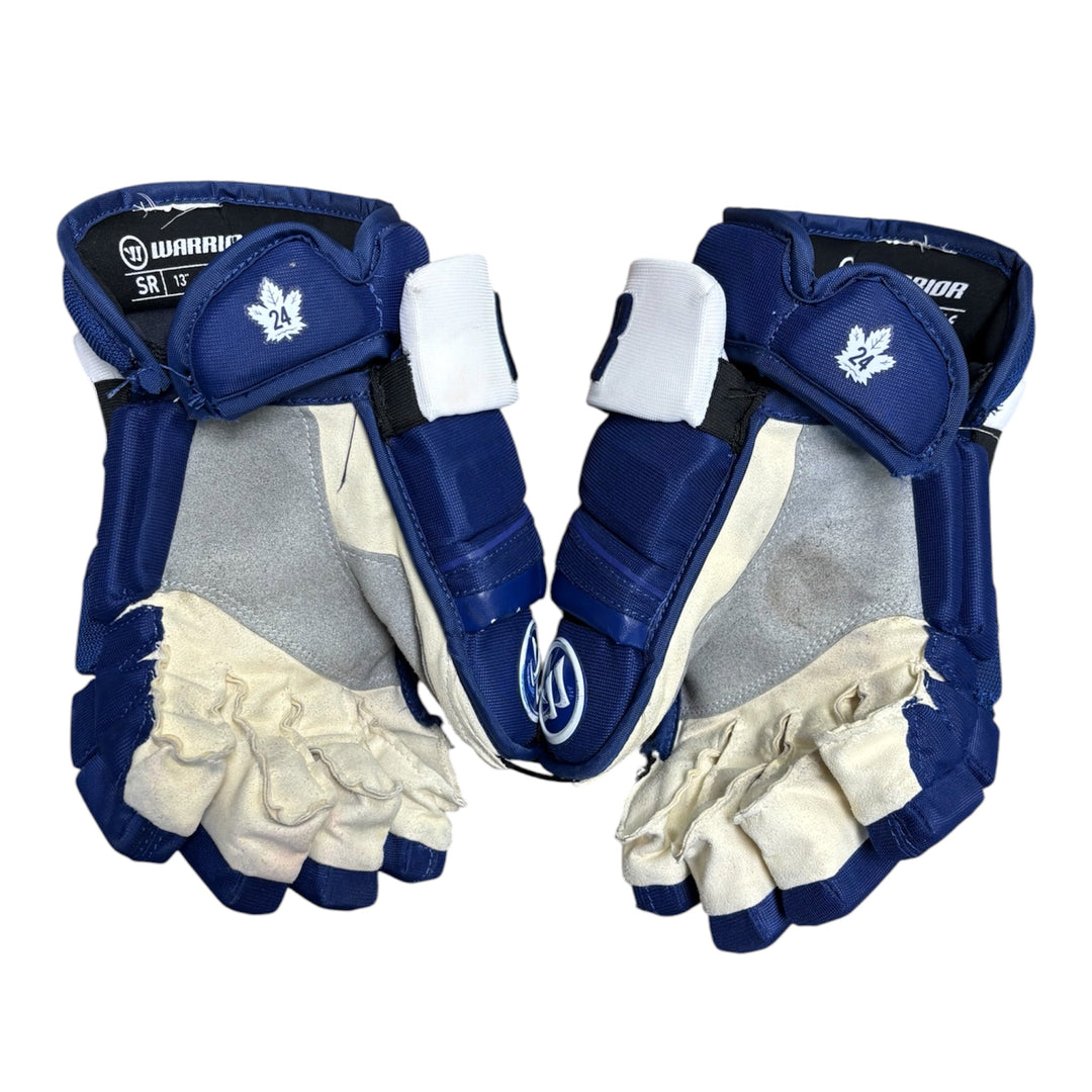 Warrior Covert QRE - Toronto Maple Leafs - Pro Stock Hockey Glove - SL2