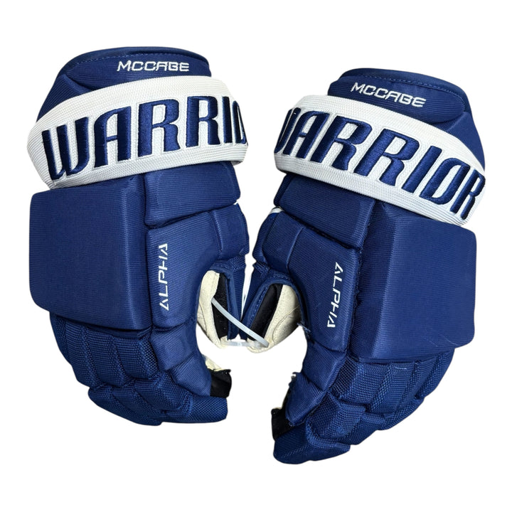 Warrior Alpha QX -  Toronto Maple Leafs - Pro Stock Hockey Glove - JM