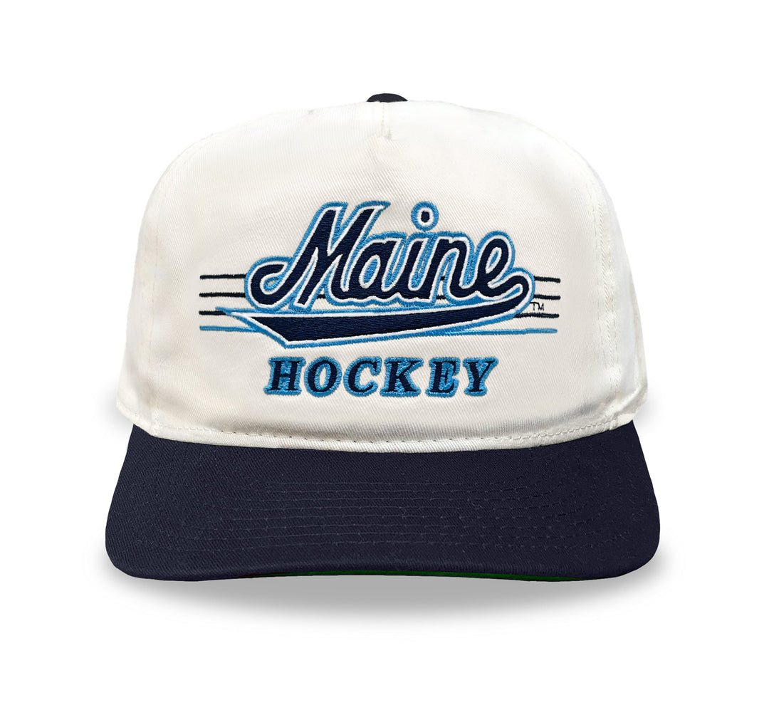 Celly Hockey Co - Maine Hockey Snapback: Cream