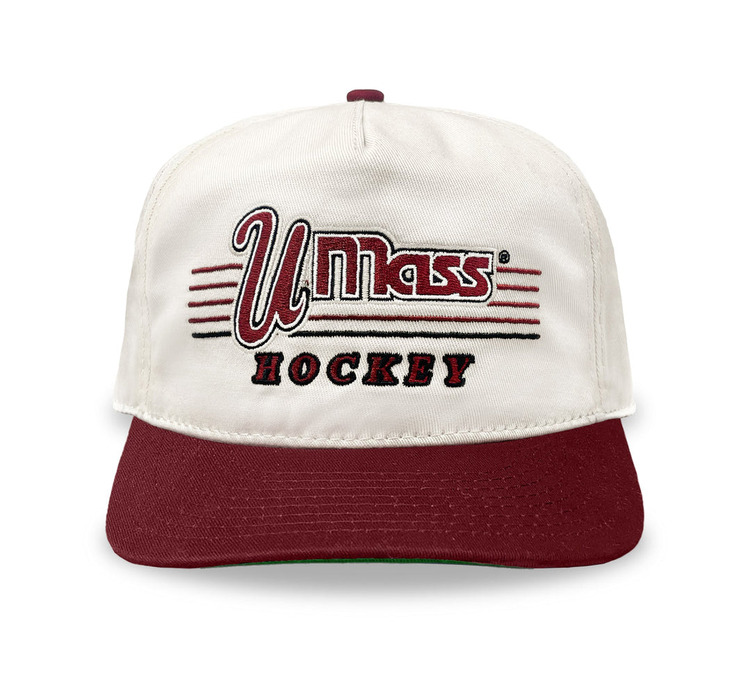 Celly Hockey Co - UMass Hockey Snapback: Cream