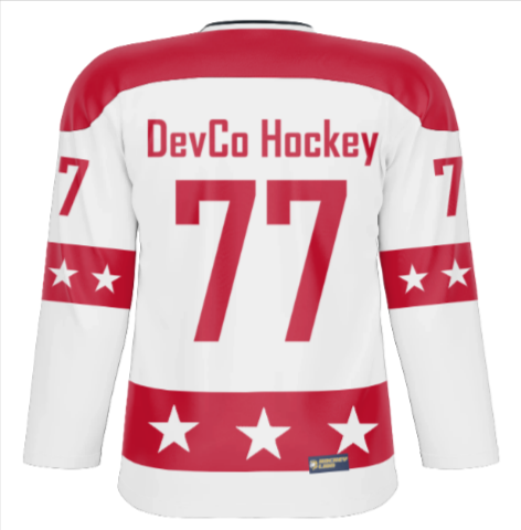 Devco Goalie Jersey Only - Youth Sizing -  White Jersey