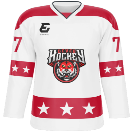 Devco Goalie Jersey Only - Youth Sizing -  White Jersey