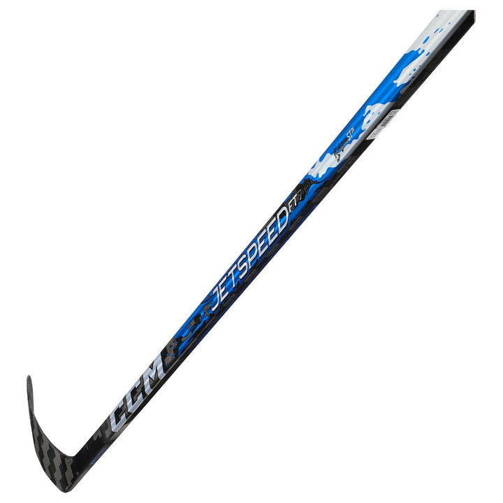 CCM Jetspeed FT9 Pro Youth Hockey Stick - Blue