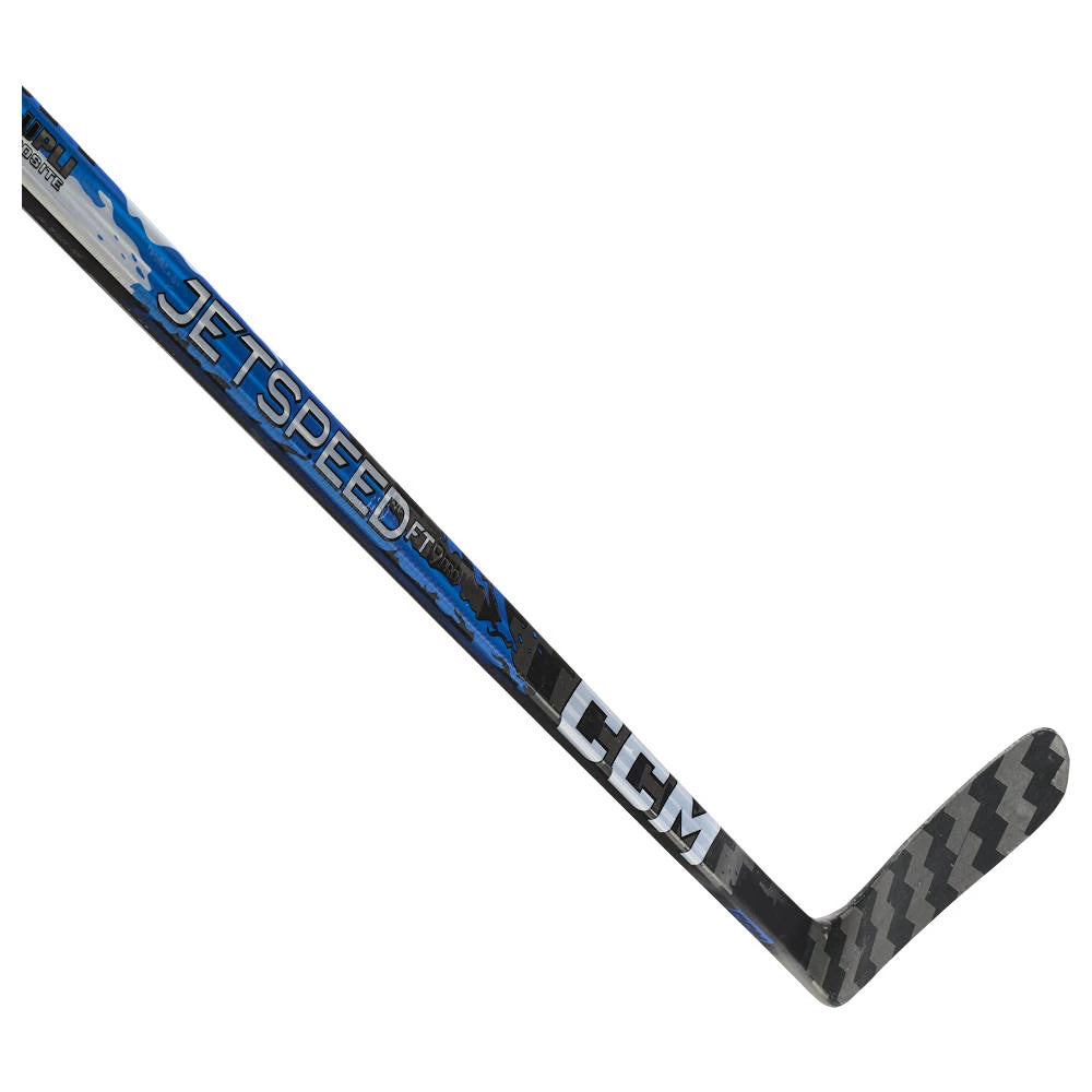 CCM Jetspeed FT9 Pro Youth Hockey Stick - Blue