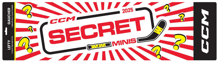 CCM 2025 Mystery Mini Hockey Sticks