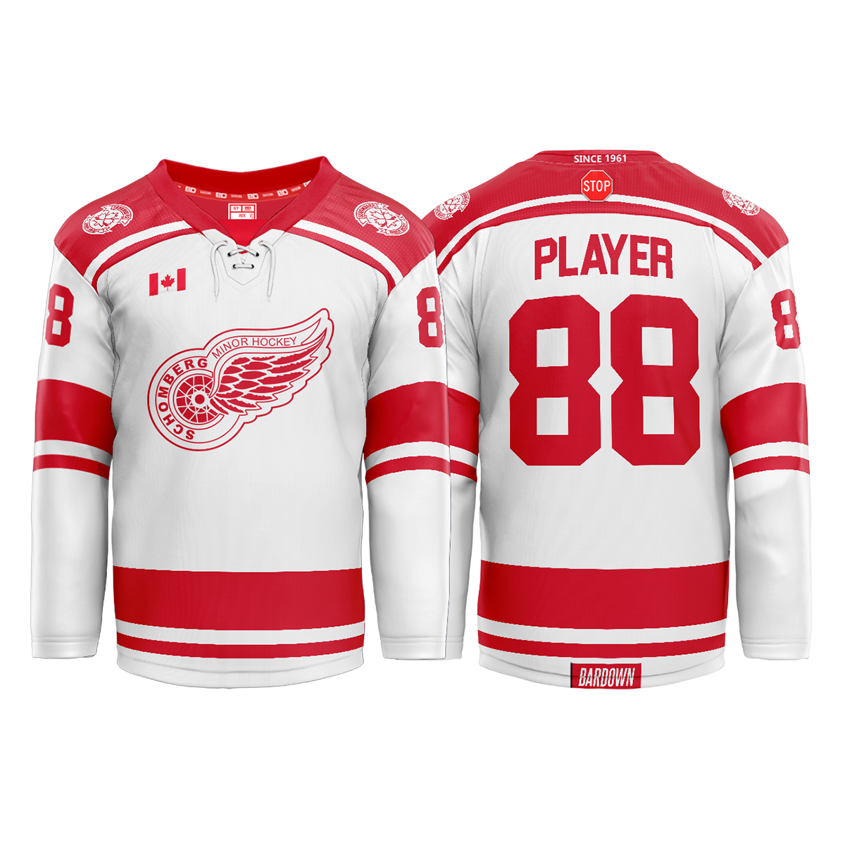Schomberg Red Wings Team Jerseys 2023 (2 Pack)