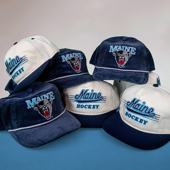 Celly Hockey Co - Maine Hockey Snapback: Cream