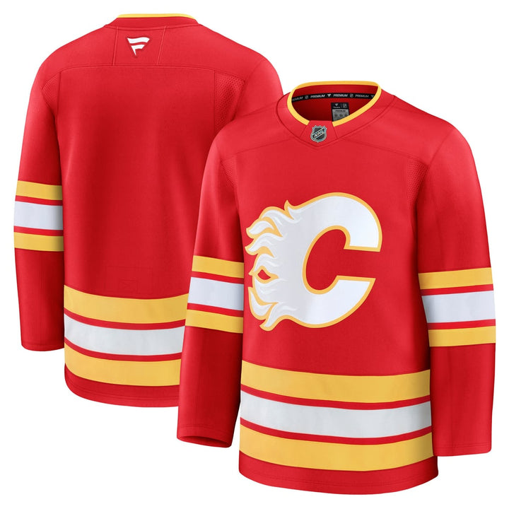 Men's Calgary Flames Fanatics Royal Home Premium Jersey