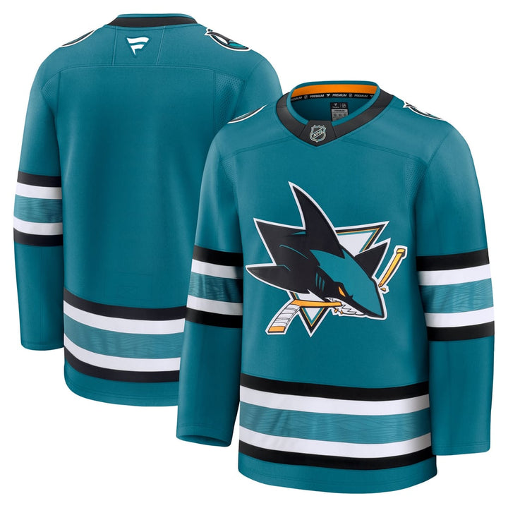 Men's San Jose Sharks Fanatics Teal Home Premium Jersey