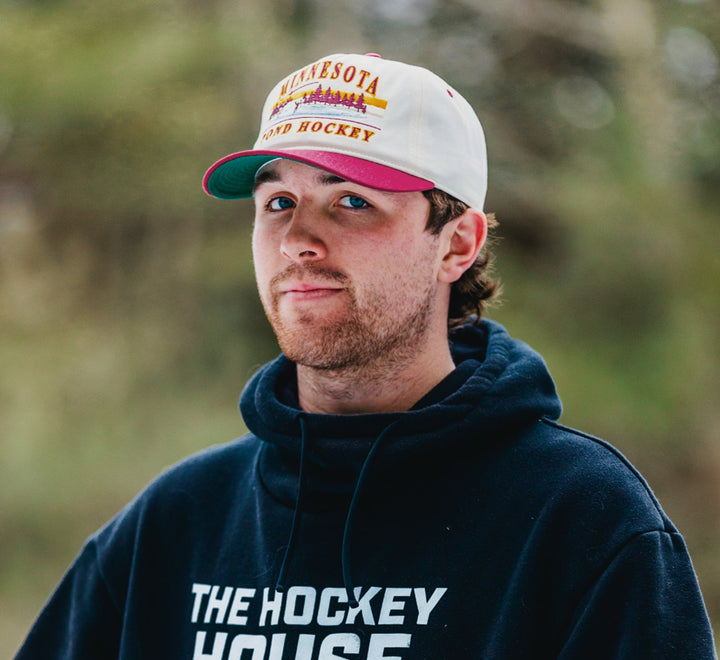 Celly Hockey Co. - Minnesota Pond Hockey Snapback: Cream