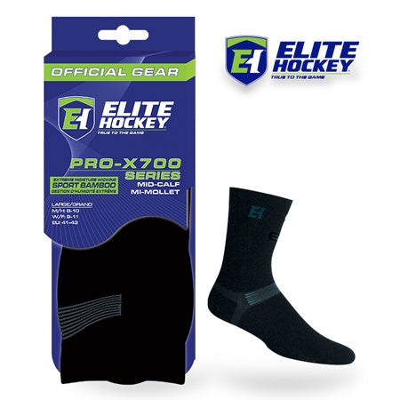 Elite Senior Pro - X700 Series Bamboo Mid-Calf Sock