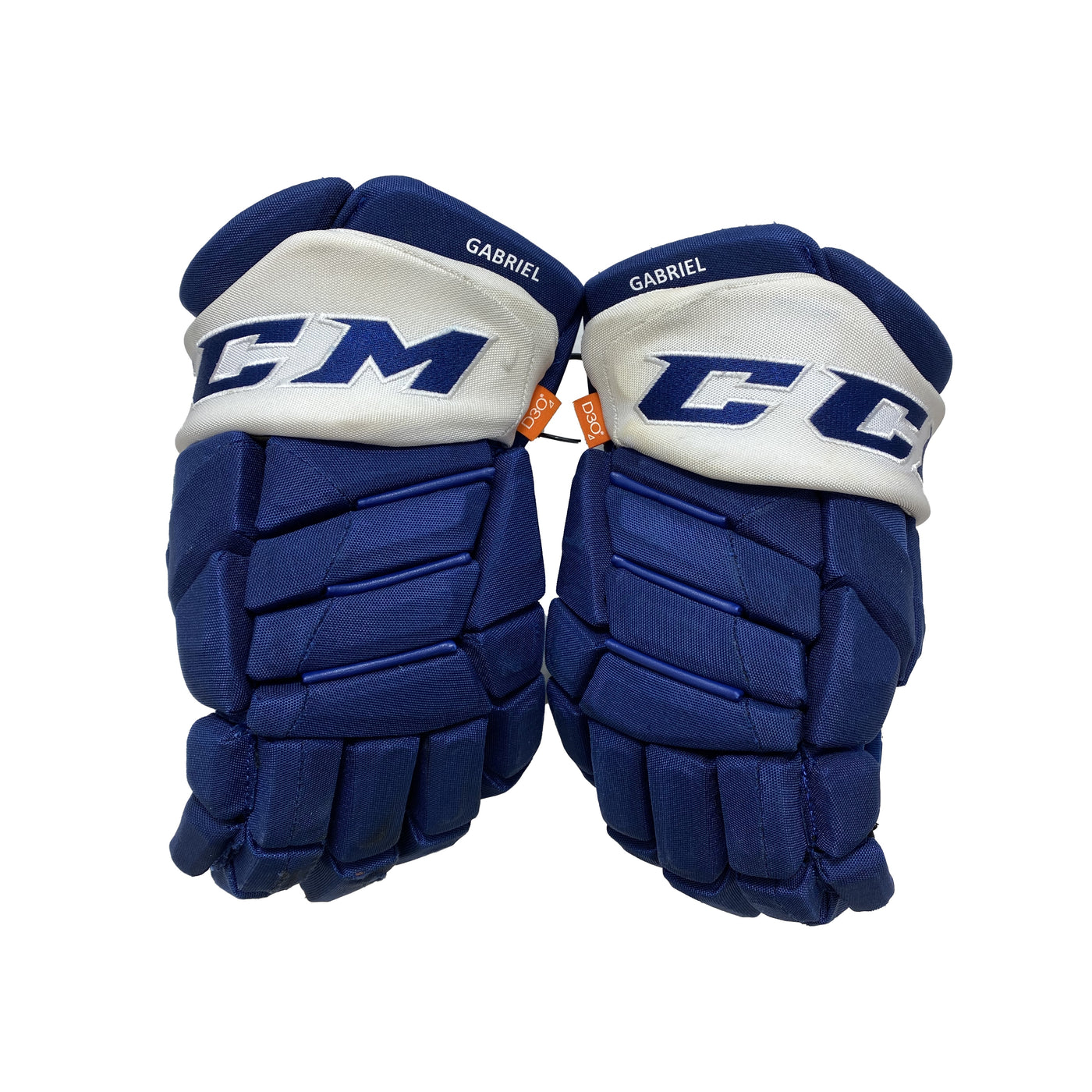 CCM HGFT1 Toronto Maple Leafs 14" Pro Stock Gloves - Kurtis Gabriel