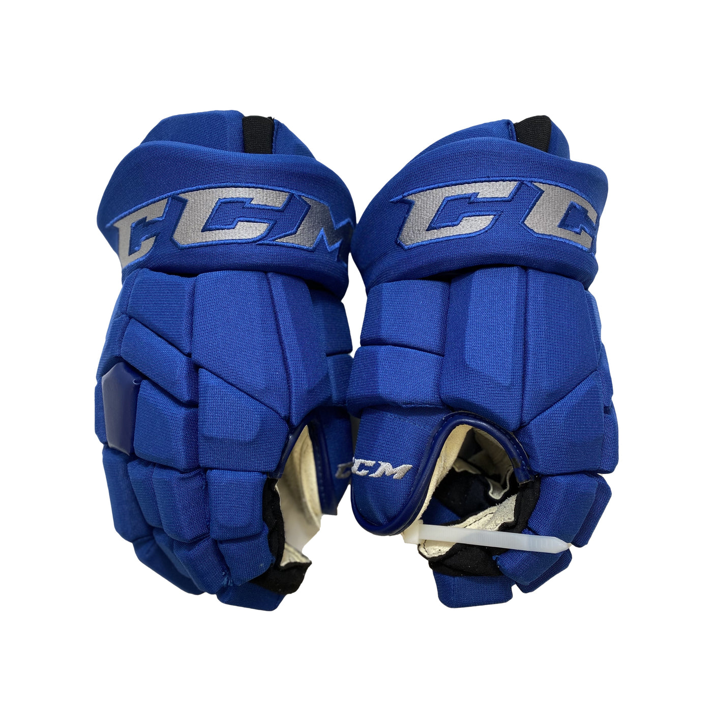 CCM HGTKXP Toronto Maple Leafs Reverse Retro 14" Pro Stock Gloves - Adam Brooks