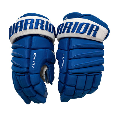 Warrior Alpha QX - Colorado Avalanche - Pro Stock Gloves - Gabriel Landeskog