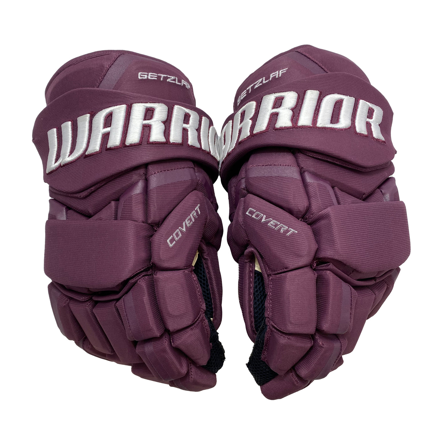 Warrior Covert QRL - Anaheim Ducks - Reverse Retro Pro Stock Gloves - Ryan Getzlaf
