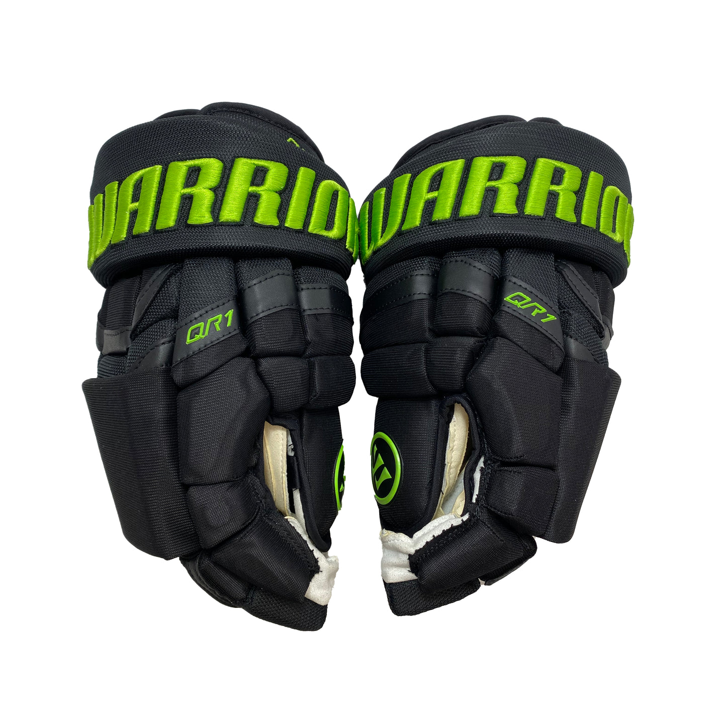 Warrior Covert QR1 - Dallas Stars - "Black Out" Pro Stock Gloves  - Joe Pavelski