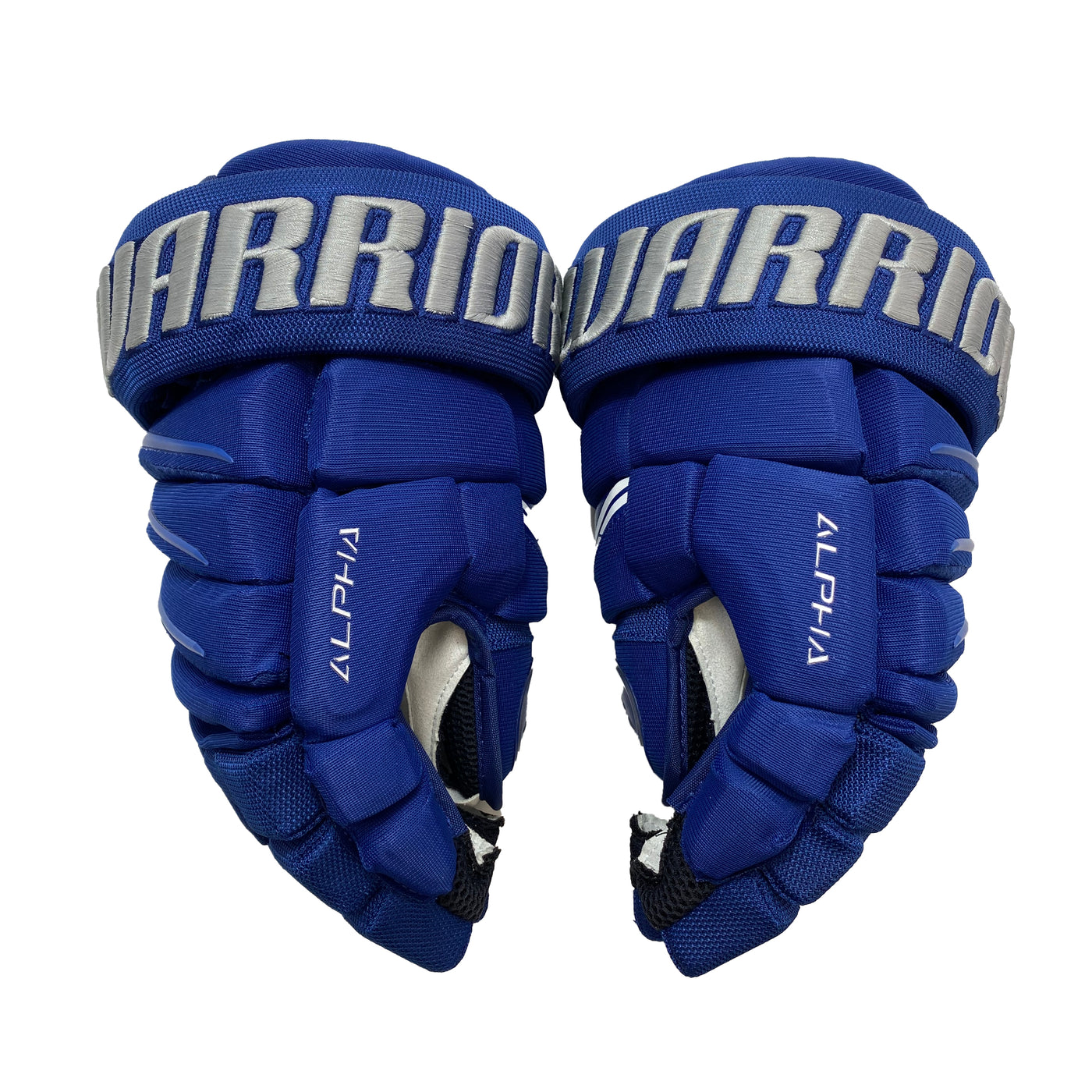 Warrior Alpha QX - Toronto Maple Leafs - Reverse Retro Pro Stock Glove - Rasmus Sandin