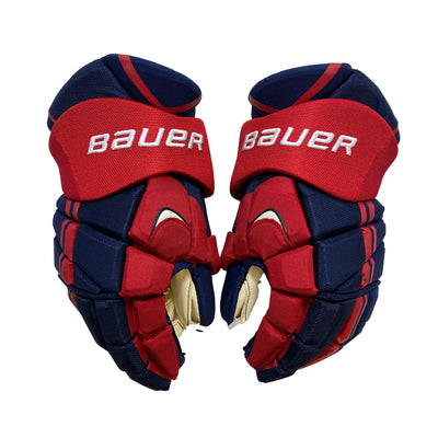 Bauer Vapor APX2 Pro - IIHF Team USA Worlds - Pro Stock Gloves - Nicholas Bjugstad