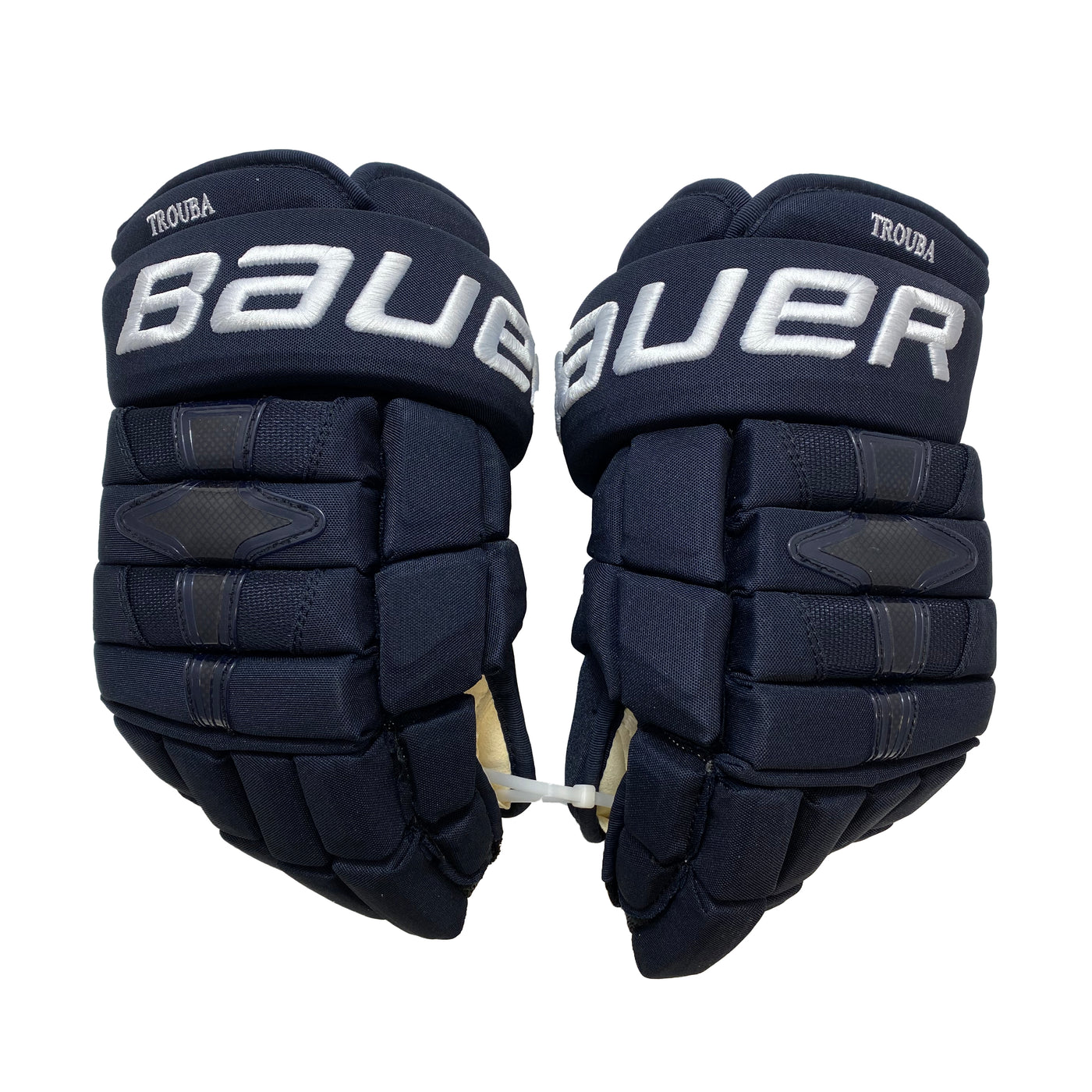 Bauer Nexus 1N - Winnipeg Jets - Pro Stock Hockey Gloves - Jacob Trouba