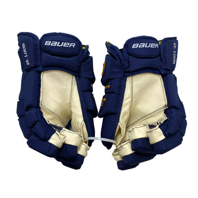 Bauer Supreme TotalOne MX3 - St. Louis Blues - Pro Stock Hockey Gloves - Team Issuse