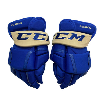 CCM HG10KN - St. Louis Blues Winter Classic - Pro Stock Glove - David Perron
