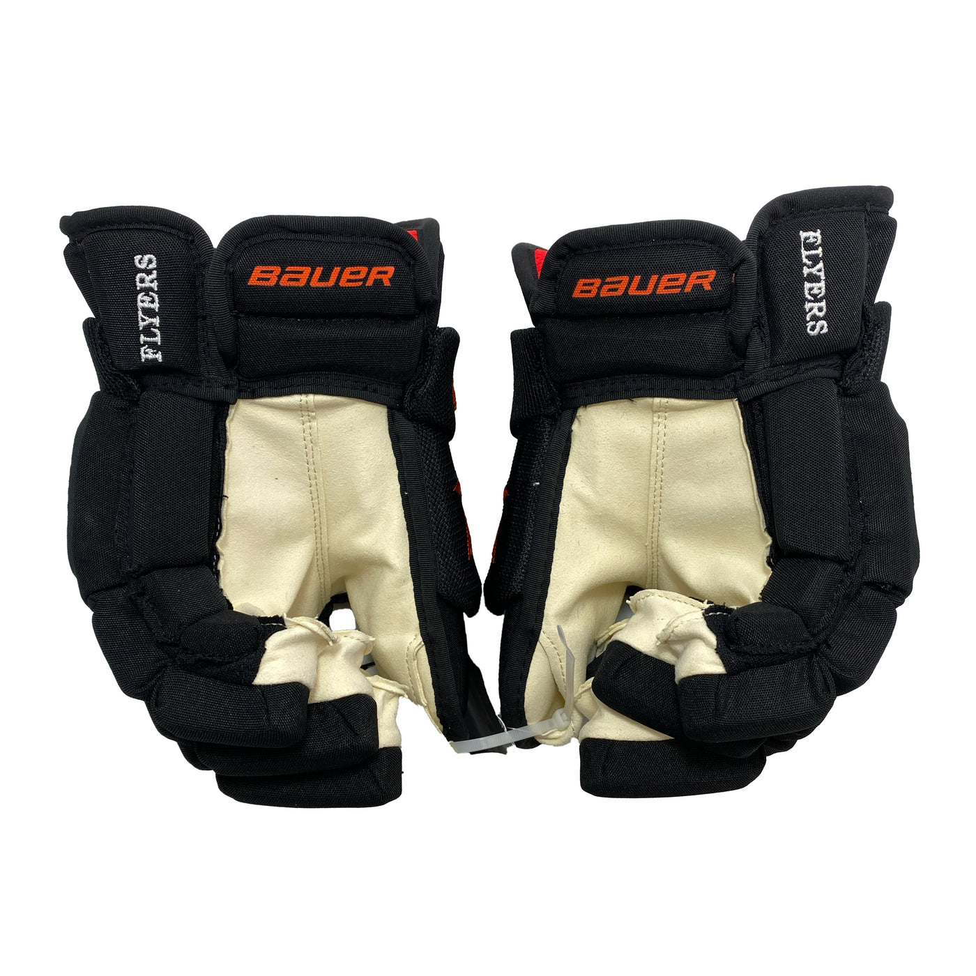 Bauer Vapor 2x Pro - Philadelphia Flyers - Pro Stock Gloves - Team Issue - w/Shot Blocker