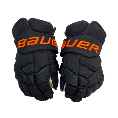Bauer Supreme 2S Pro - Philadelphia Flyers - Pro Stock Gloves - Oscar Lindblom - Third