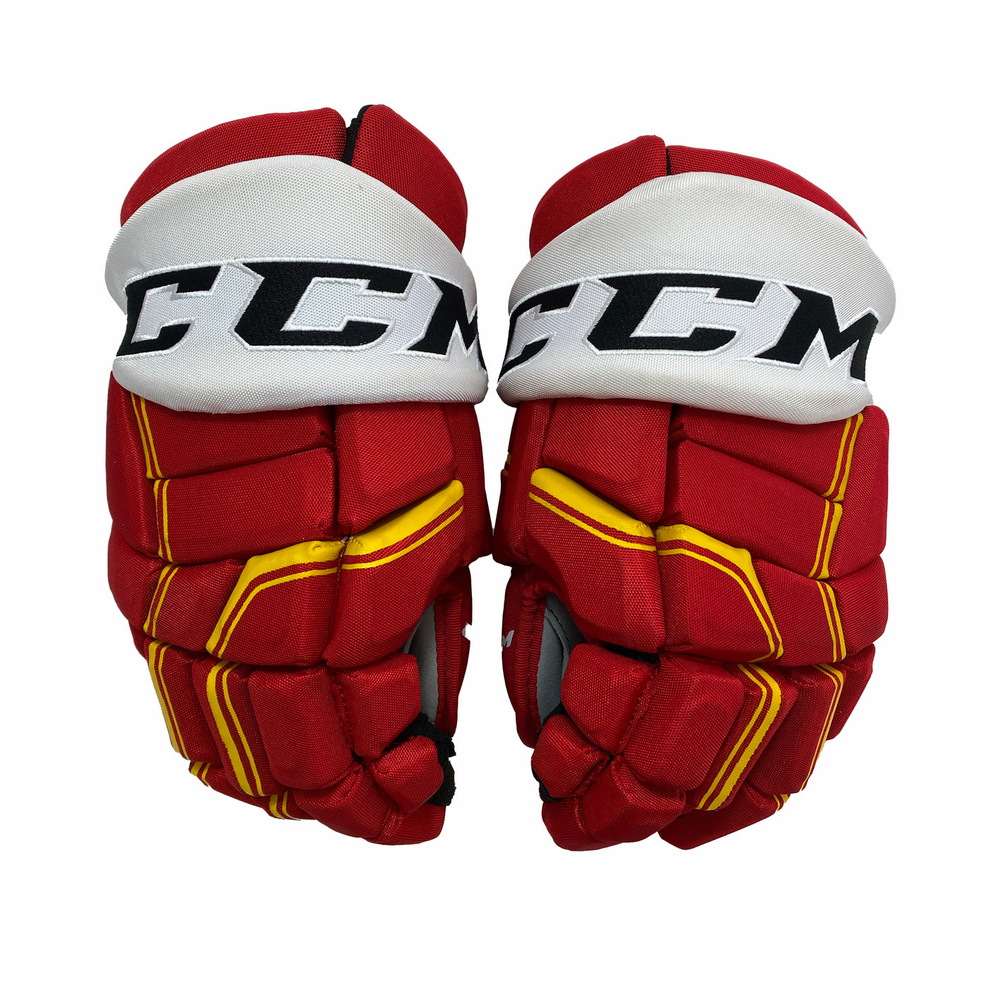 CCM HGQL - Calgary Flames - Pro Stock Glove - Team Issue
